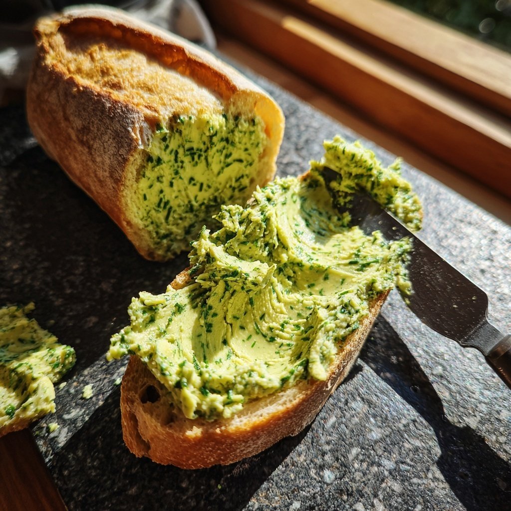 Kräuterbutter Für Baguette