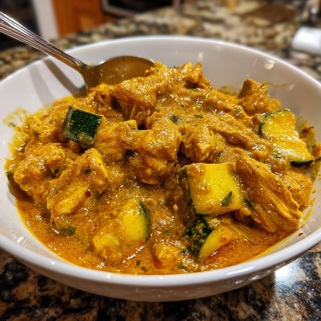 Curry mit Zucchini