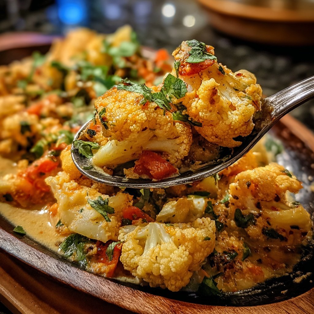 Blumenkohl Curry Mit Kokosmilch