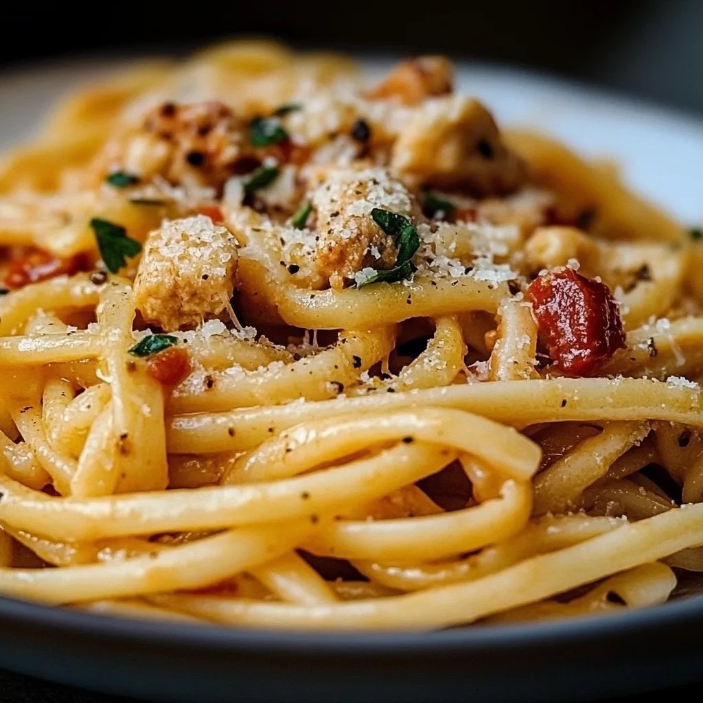 Marry-Me-Hühnchen-Pasta