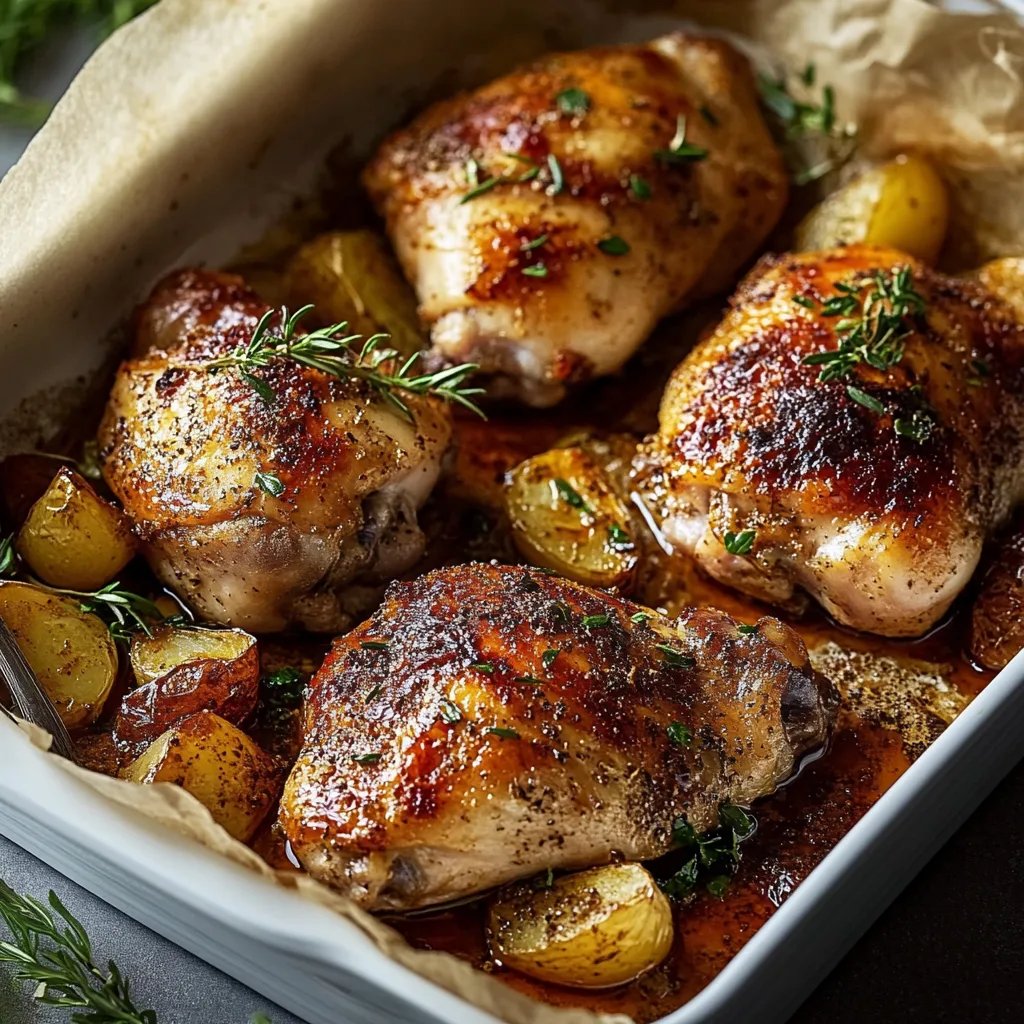 Pollo fino – würziges Hähnchen aus dem Ofen