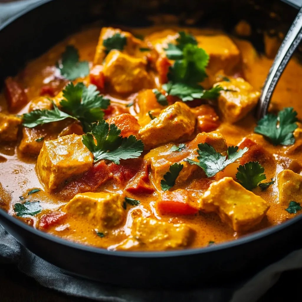 Kürbis-Curry mit Kokosmilch