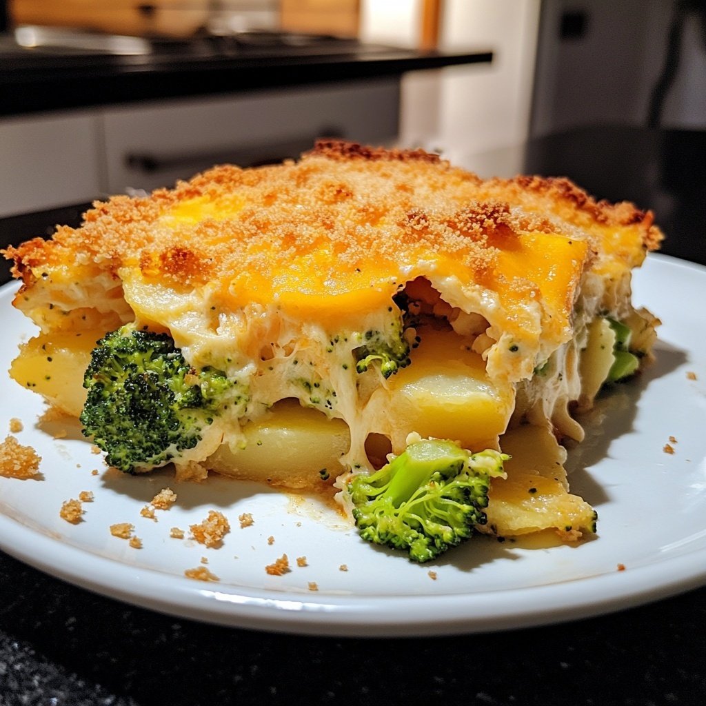 Kartoffel Brokkoli Auflauf