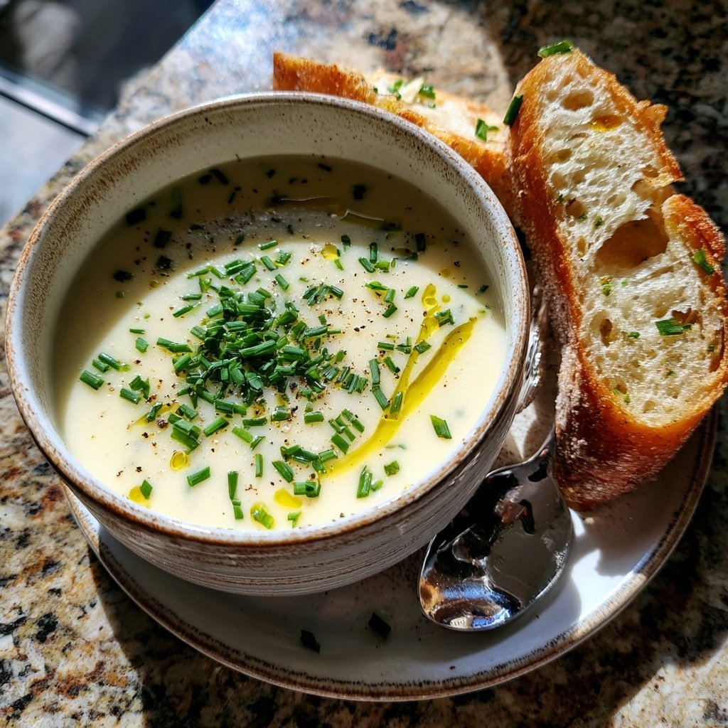 Blumenkohl Suppe Mit Kartoffeln